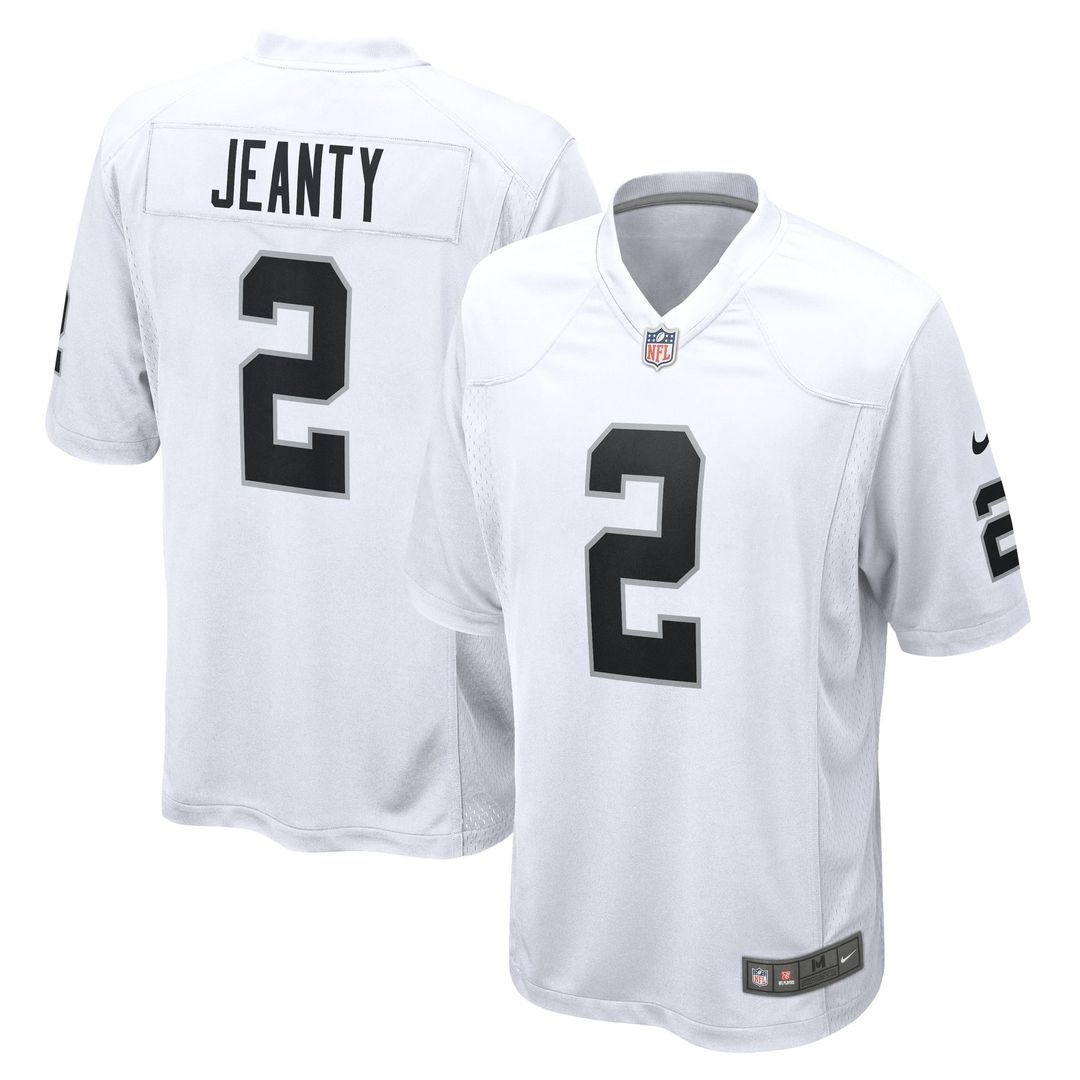Ashton Jeanty Las Vegas Raiders Team Game Jersey - Black