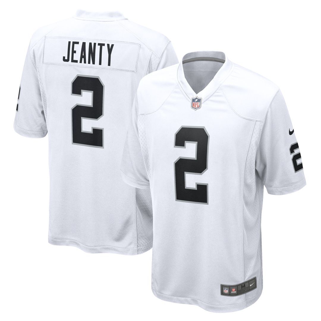 Ashton Jeanty Las Vegas Raiders Nike Team Game Jersey - Black