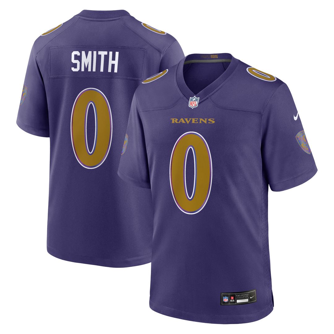 Roquan Smith Baltimore Ravens Nike Game Jersey - White