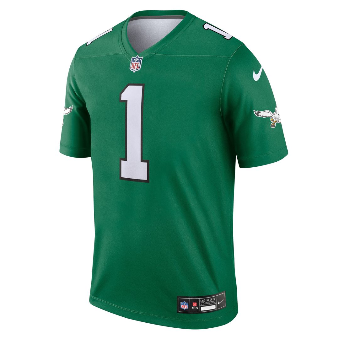 Jalen Hurts Philadelphia Eagles Nike Legend Player Performance Top - Green