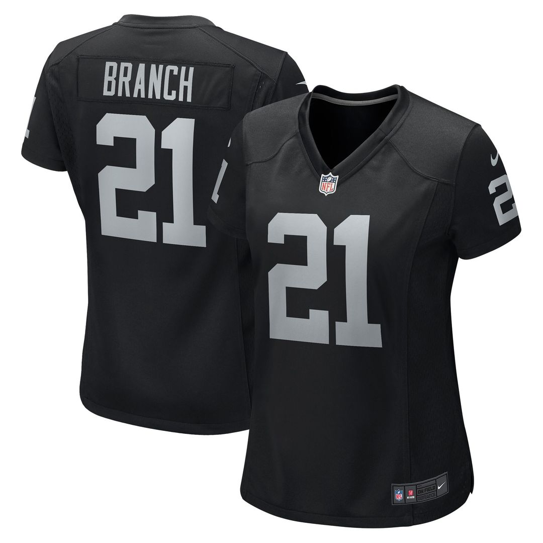 Cliff Branch Las Vegas Raiders Nike Women's Retired Player Game Jersey - Black