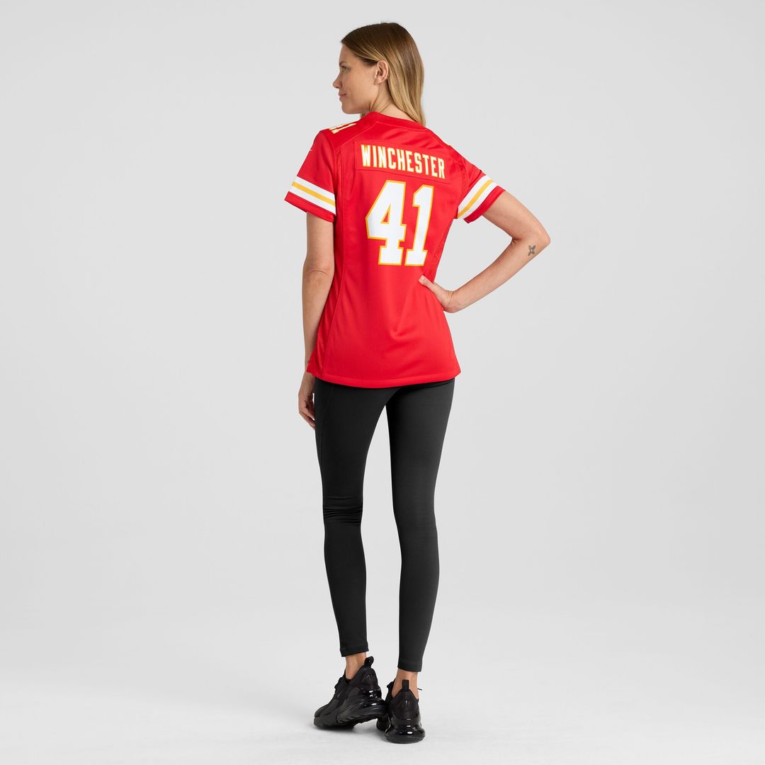 James Winchester Kansas City Chiefs Nike Women's Game Jersey - Red