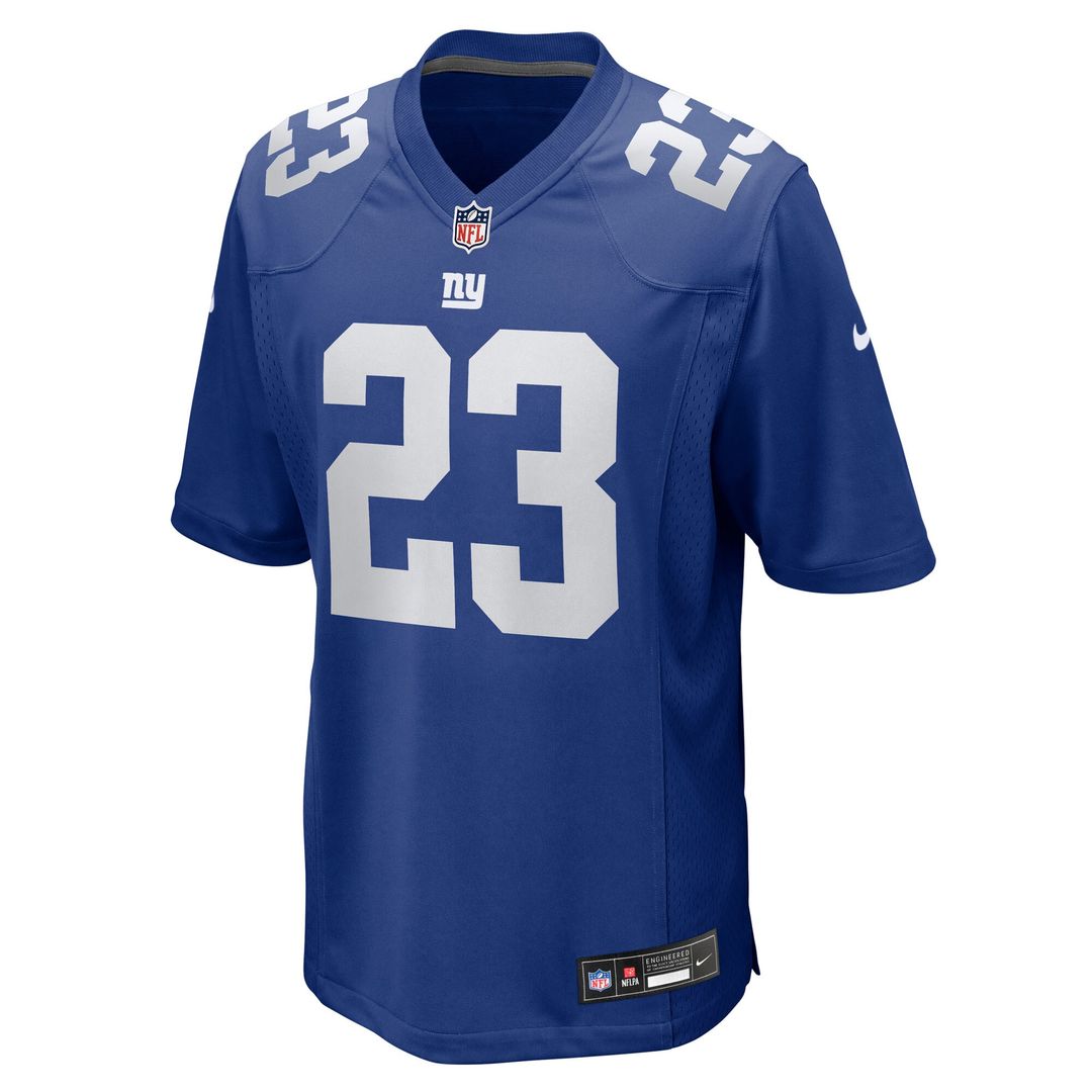 Art Green New York Giants Nike Team Game Jersey -  Royal