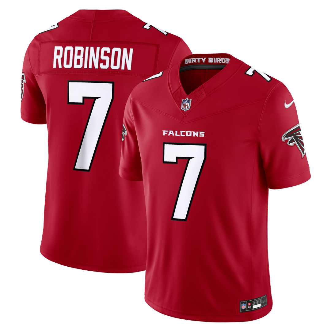 Bijan Robinson Atlanta Falcons Nike Vapor F.U.S.E. Stitched Limited Jersey - White