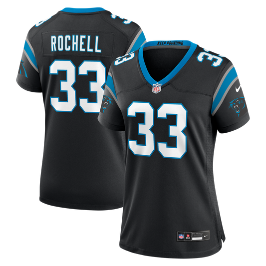 Robert Rochell Carolina Panthers Women's Team Game Jersey - Black