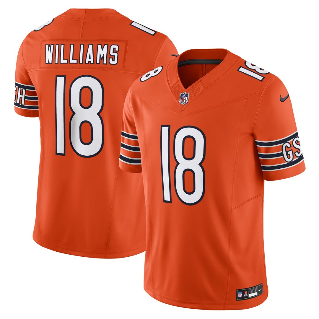 Caleb Williams Chicago Bears Nike Vapor F.U.S.E. Limited Jersey - Navy