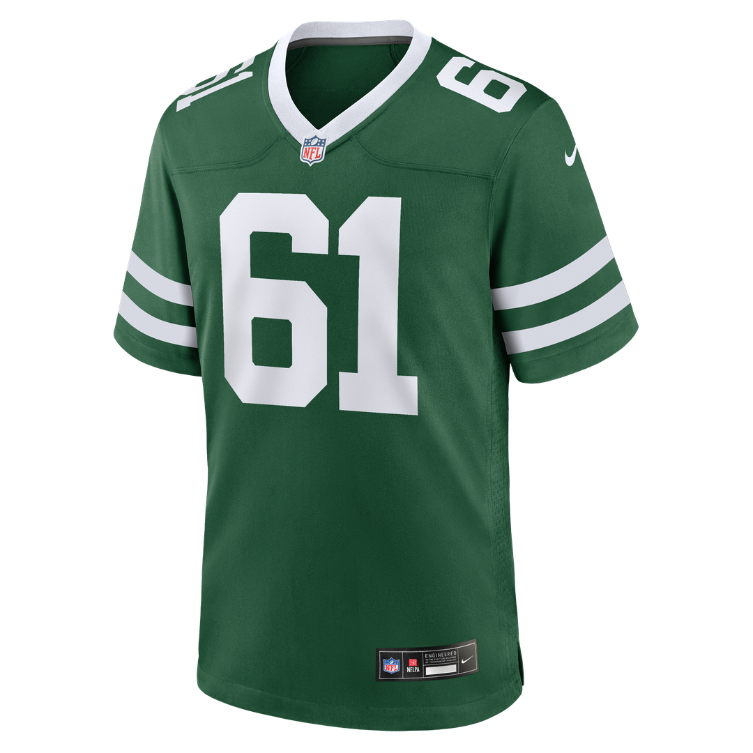 Max Mitchell New York Jets Nike Team Game Jersey - Legacy Green