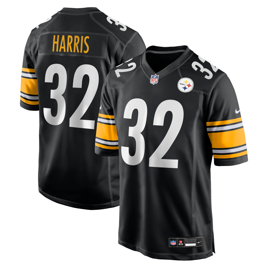 Franco Harris Pittsburgh Steelers Nike Game Retired Player Jersey - Black