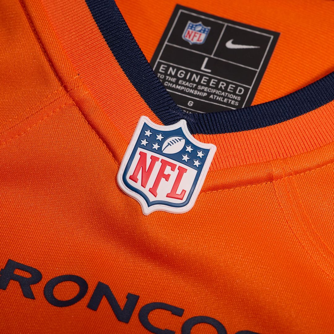 Nik Bonitto Denver Broncos Nike Team Game Jersey -  Orange