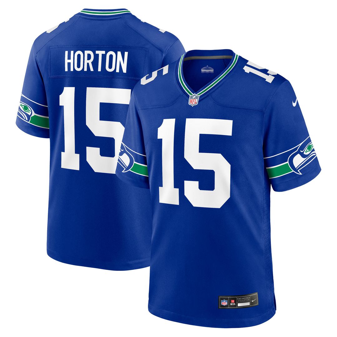 Tory Horton Seattle Seahawks Nike Team Game Jersey -  College Navy
