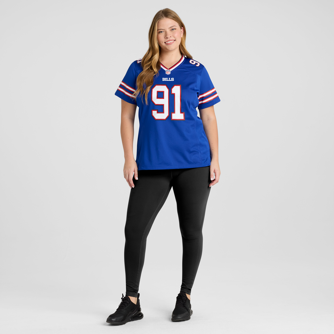 Ed Oliver Buffalo Bills Nike Women's Game Jersey - Royal