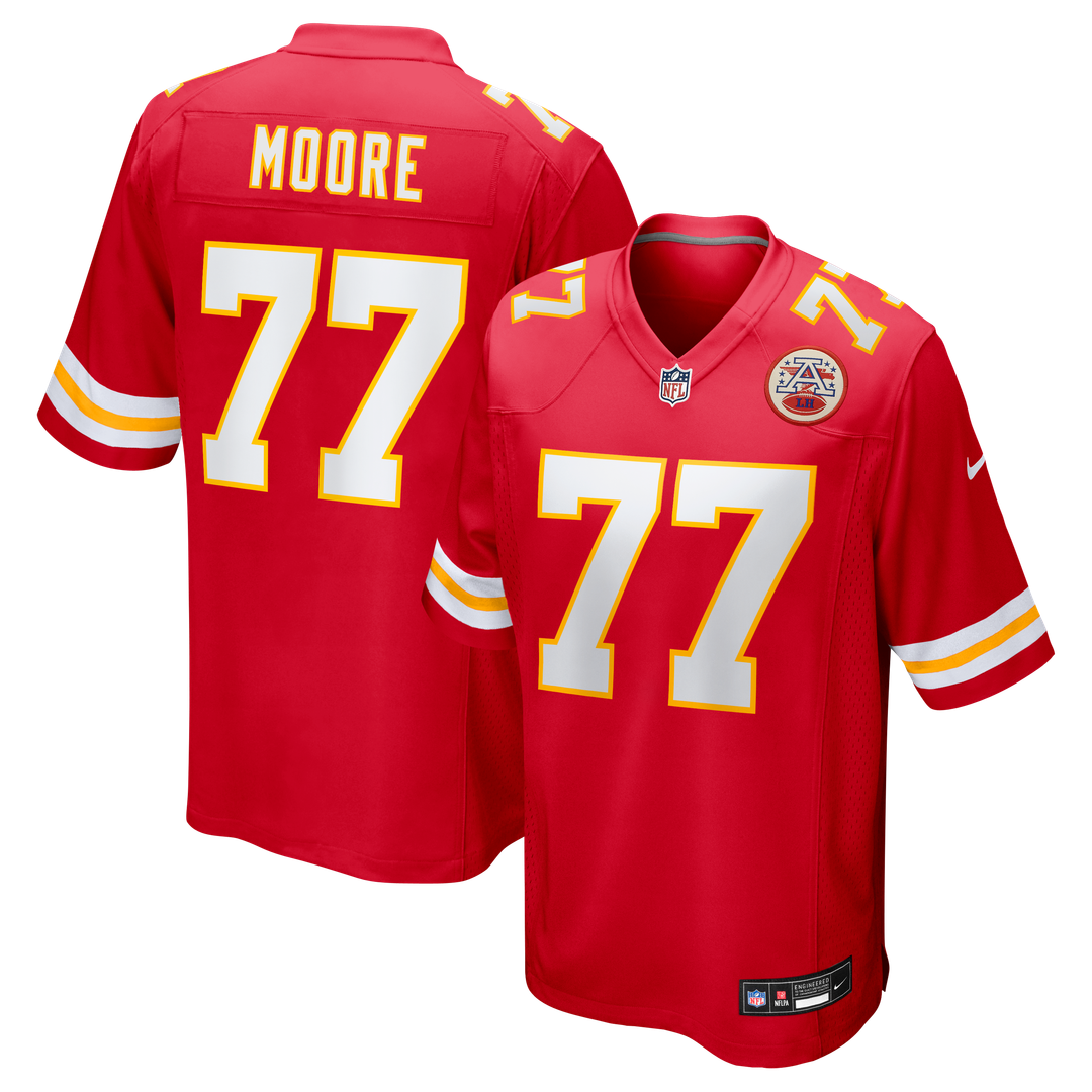 Jaylon Moore Kansas City Chiefs Nike Team Game Jersey -  Red