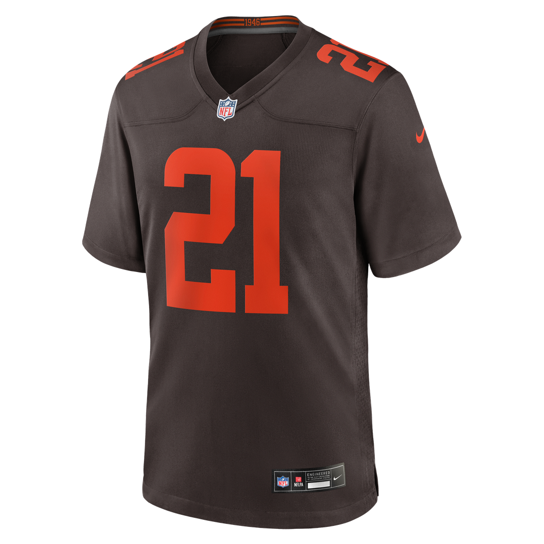Denzel Ward Cleveland Browns Nike Alpha Dawg Game Jersey - Brown