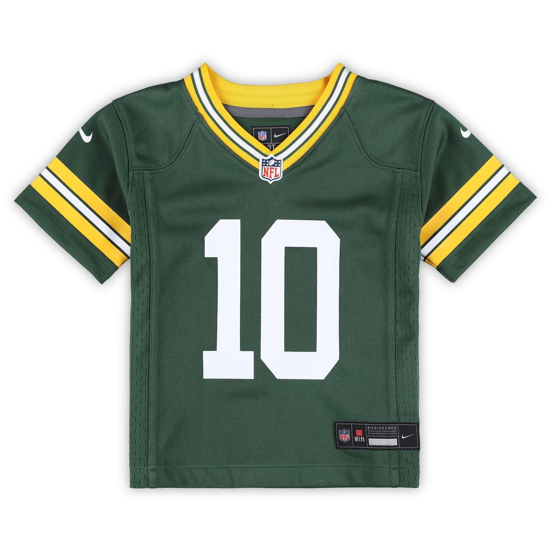 Jordan Love Green Bay Packers Nike Toddler Game Jersey - Green
