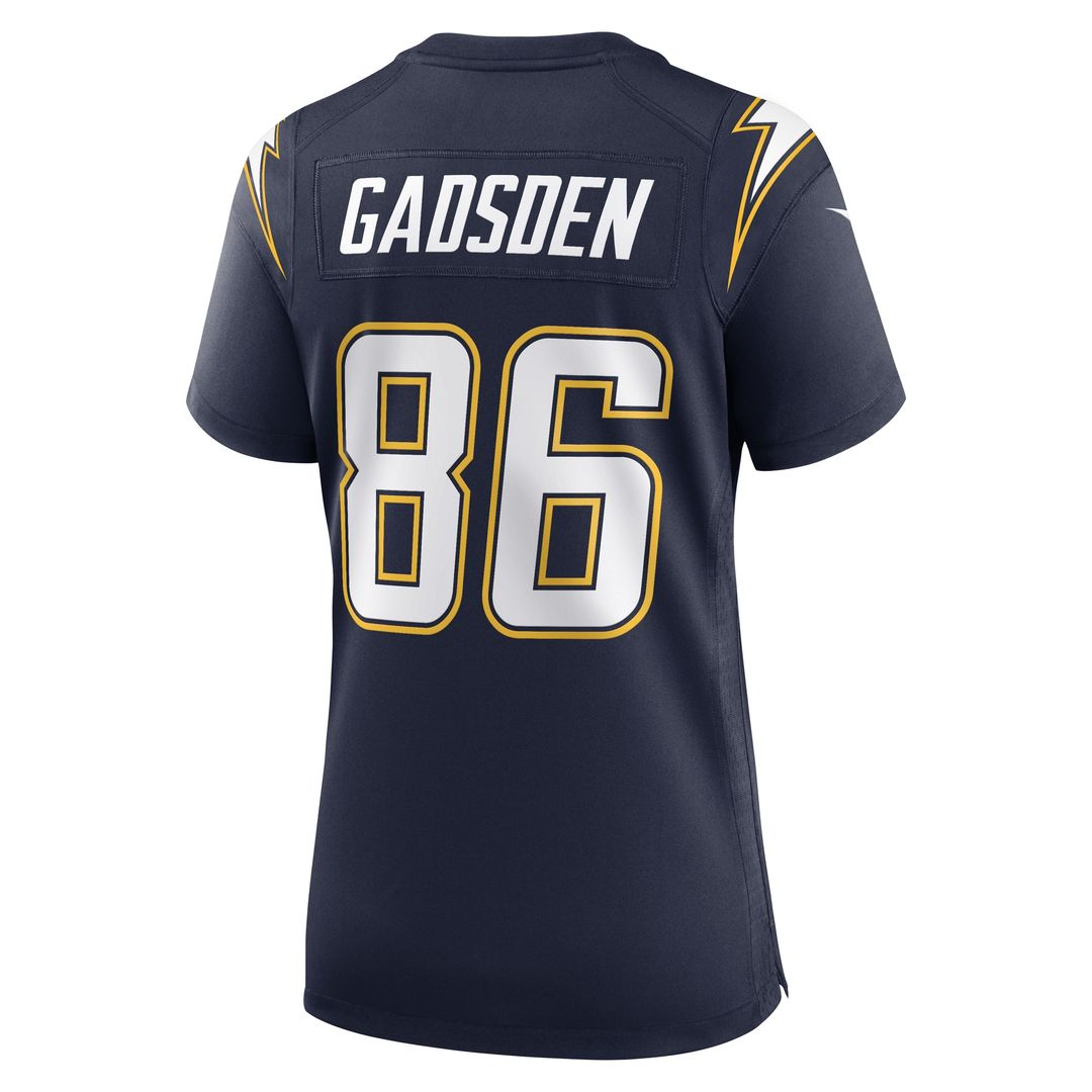 Oronde Gadsden Los Angeles Chargers Nike Women's Alternate Charger Power Game Jersey -  Gold