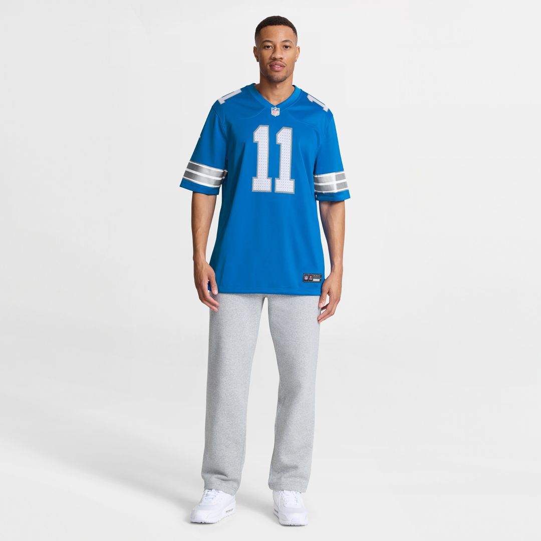 Damone Clark Detroit Lions Nike Team Game Jersey -  Blue