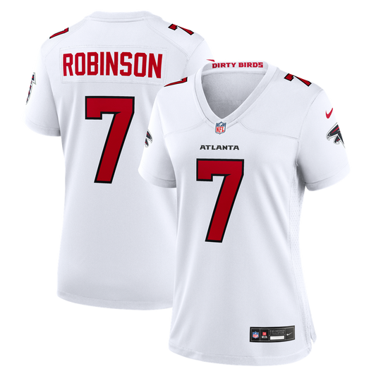 Bijan Robinson Atlanta Falcons Nike Women's Game Jersey - White