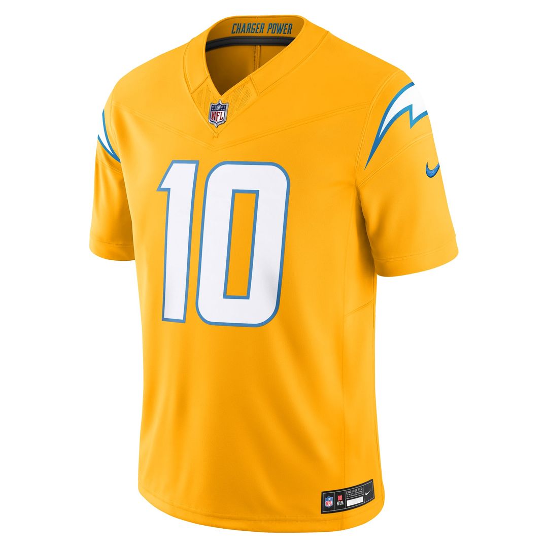 Justin Herbert Los Angeles Chargers Vapor F.U.S.E. Limited Jersey - Powder Blue