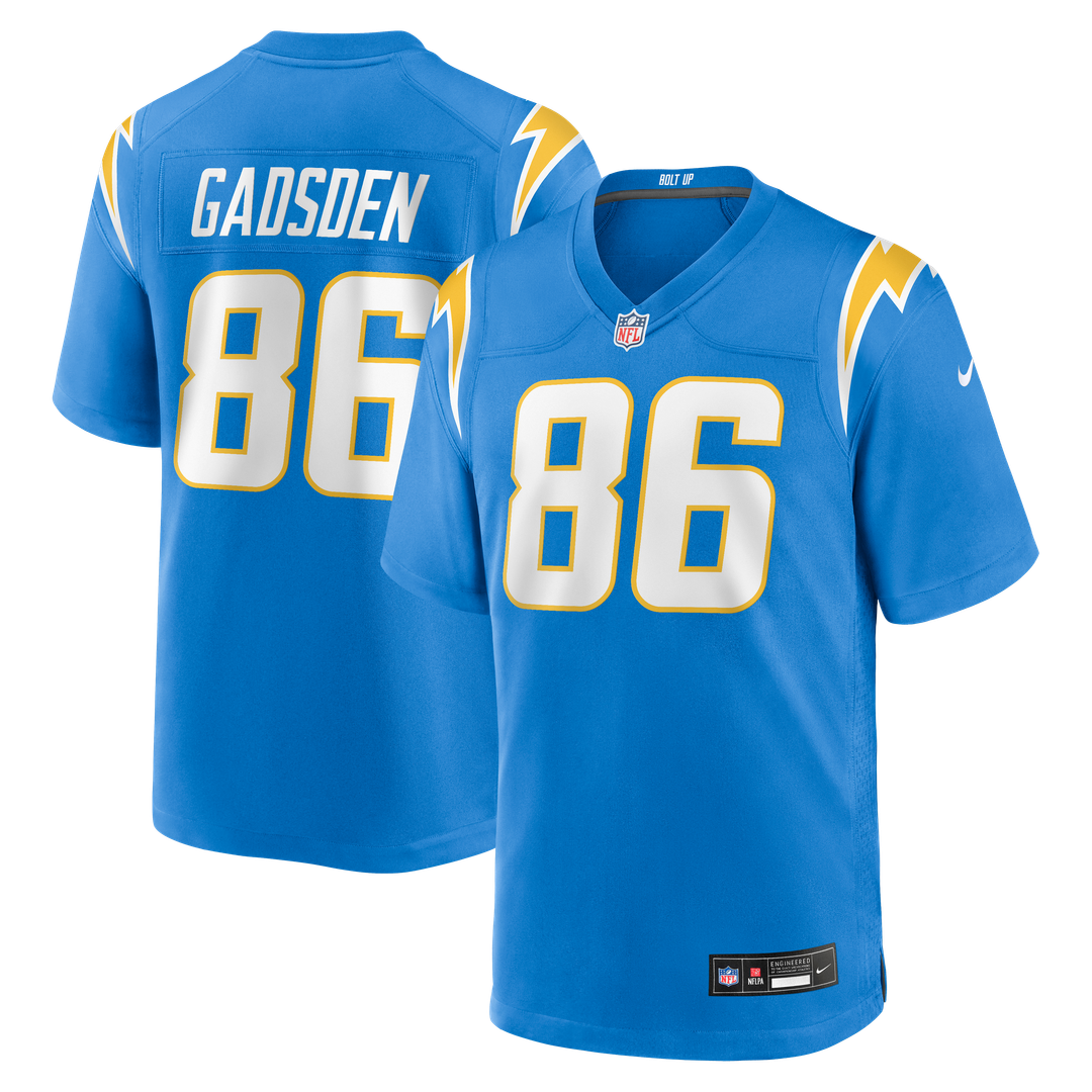 Oronde Gadsden Los Angeles Chargers Nike Alternate Charger Power Game Jersey -  Gold