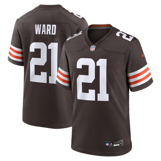 Denzel Ward Cleveland Browns Nike Player Game Jersey - Brown