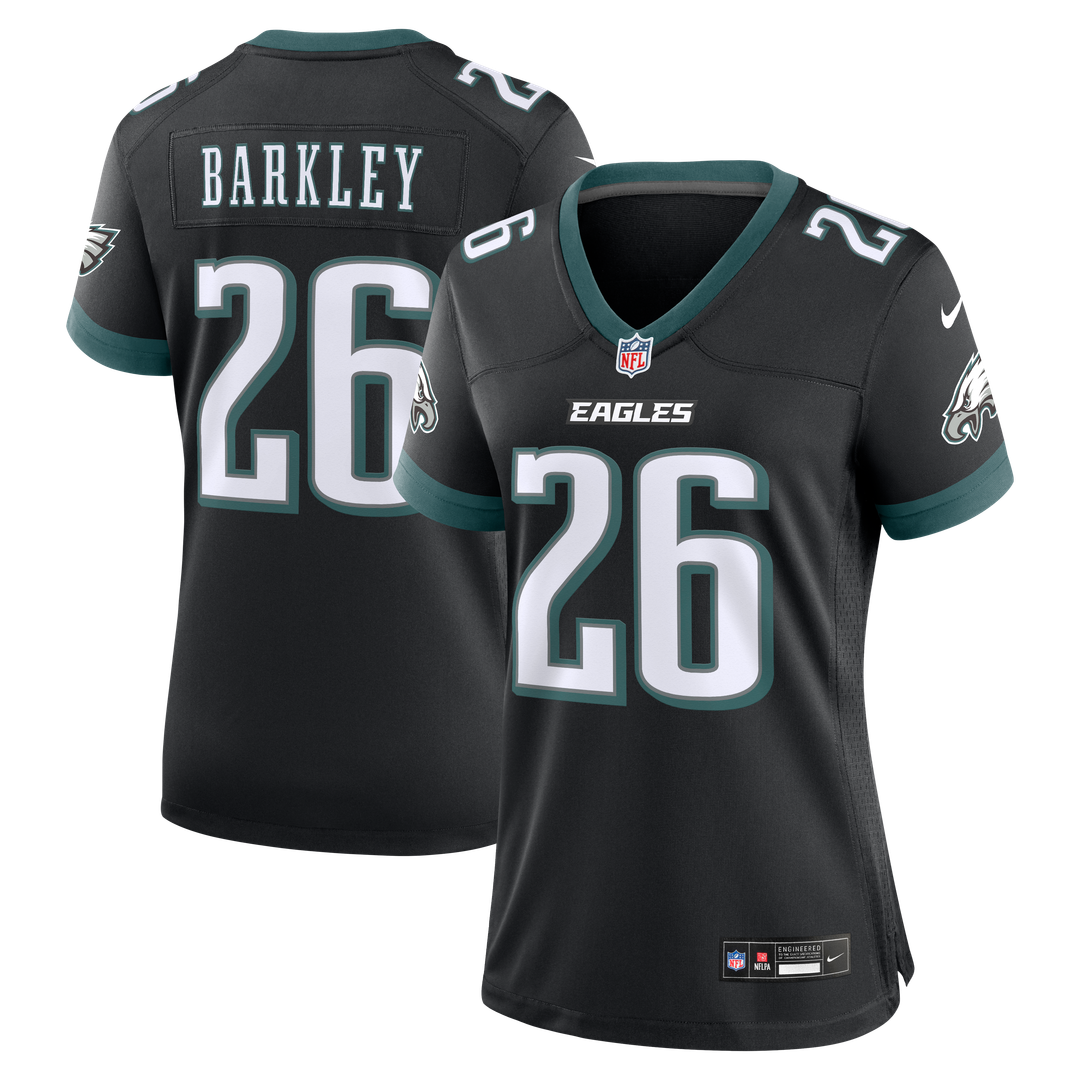 Saquon Barkley Philadelphia Eagles Nike Women's Game Jersey -  White