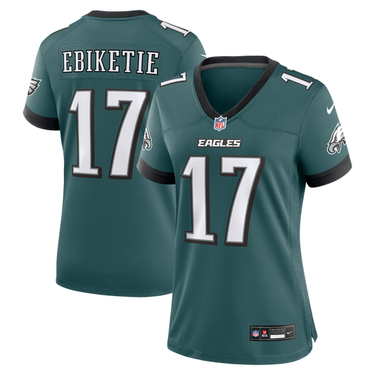 Arnold Ebiketie Philadelphia Eagles Nike Women's Team Game Jersey -  Midnight Green