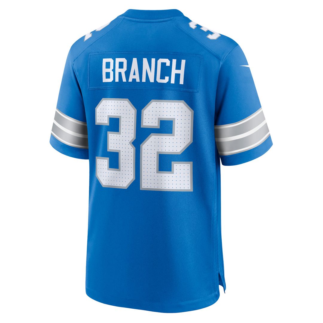 Brian Branch Detroit Lions Nike White Game Jersey -  White
