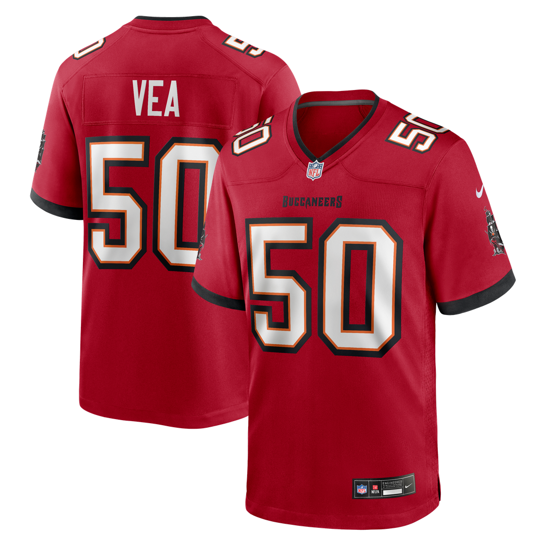Vita Vea Tampa Bay Buccaneers Nike White Game Jersey -  White