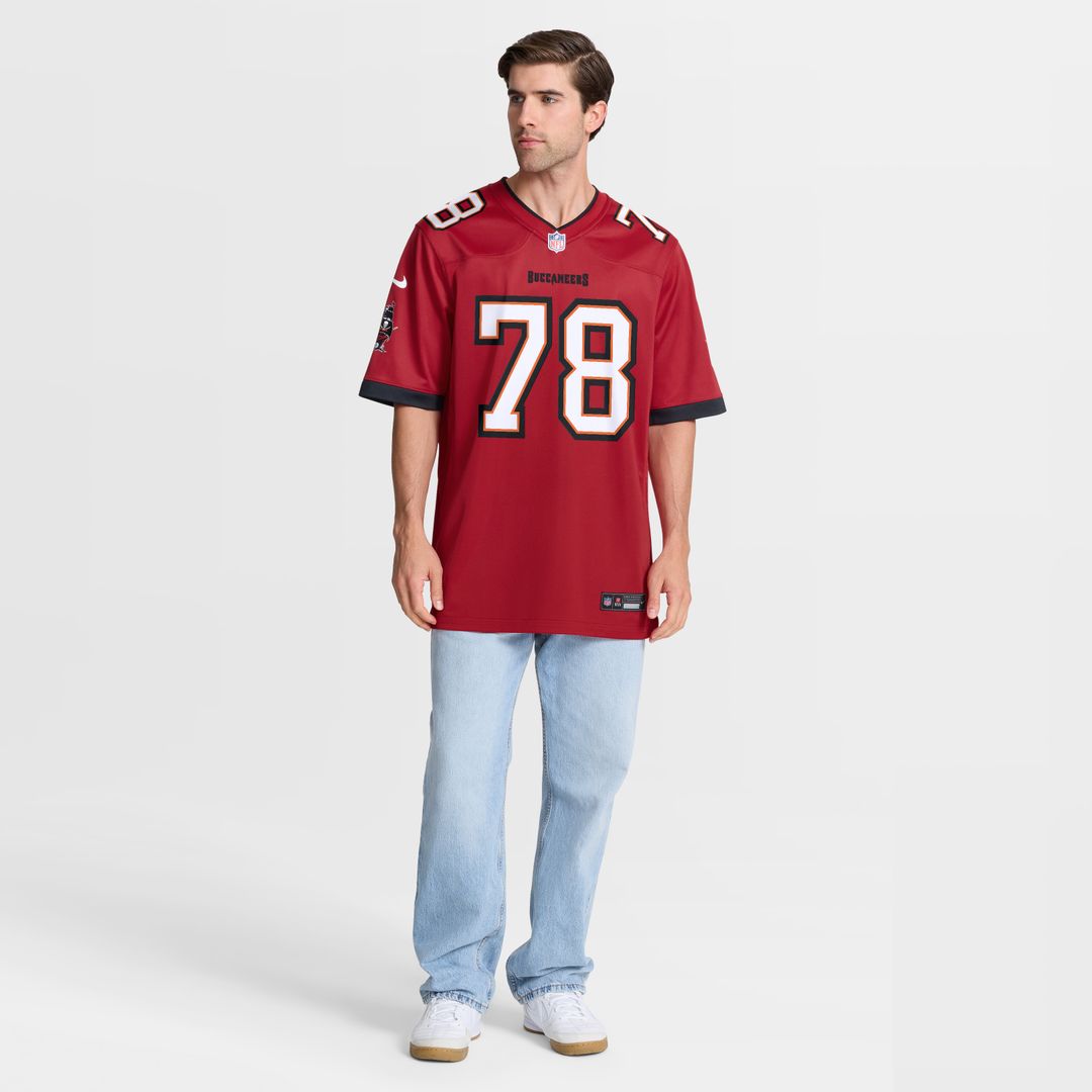 Tristan Wirfs Tampa Bay Buccaneers Nike  Game Jersey -  Red
