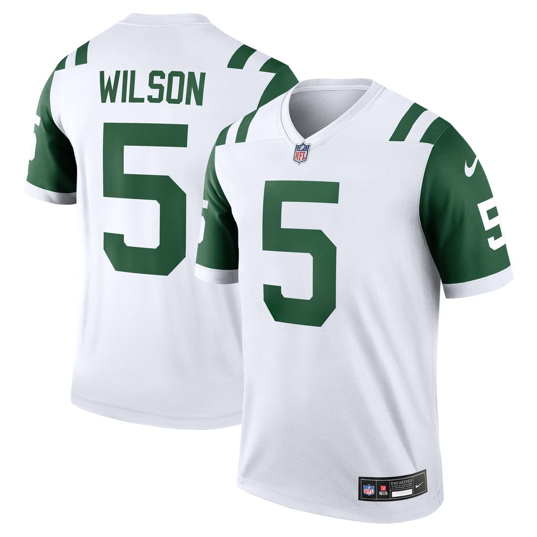 Garrett Wilson New York Jets Nike Legend Player Performance Top - Green