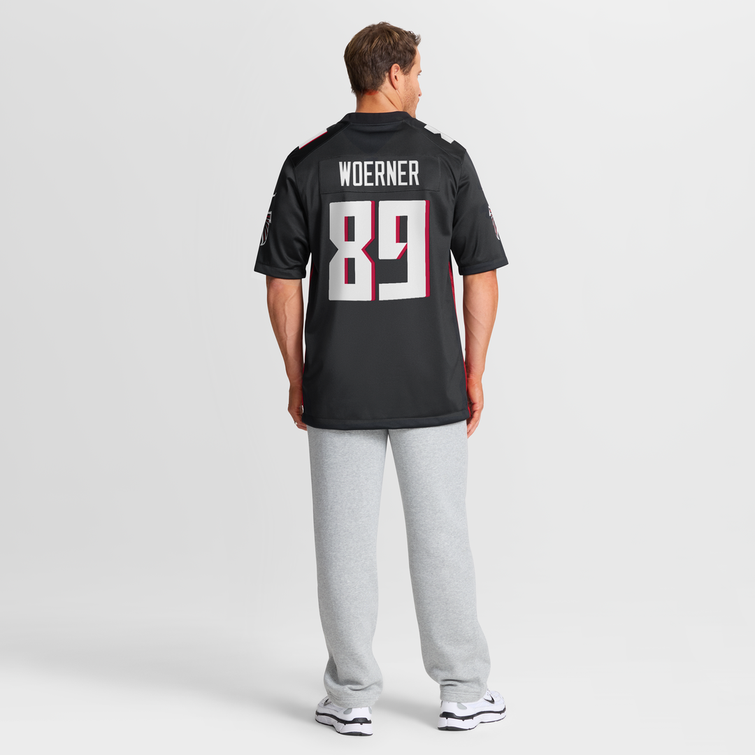 Charlie Woerner Atlanta Falcons Nike  Game Jersey -  Black