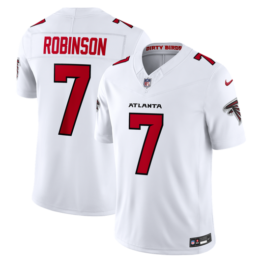 Bijan Robinson Atlanta Falcons Nike Vapor F.U.S.E. Stitched Limited Jersey - White