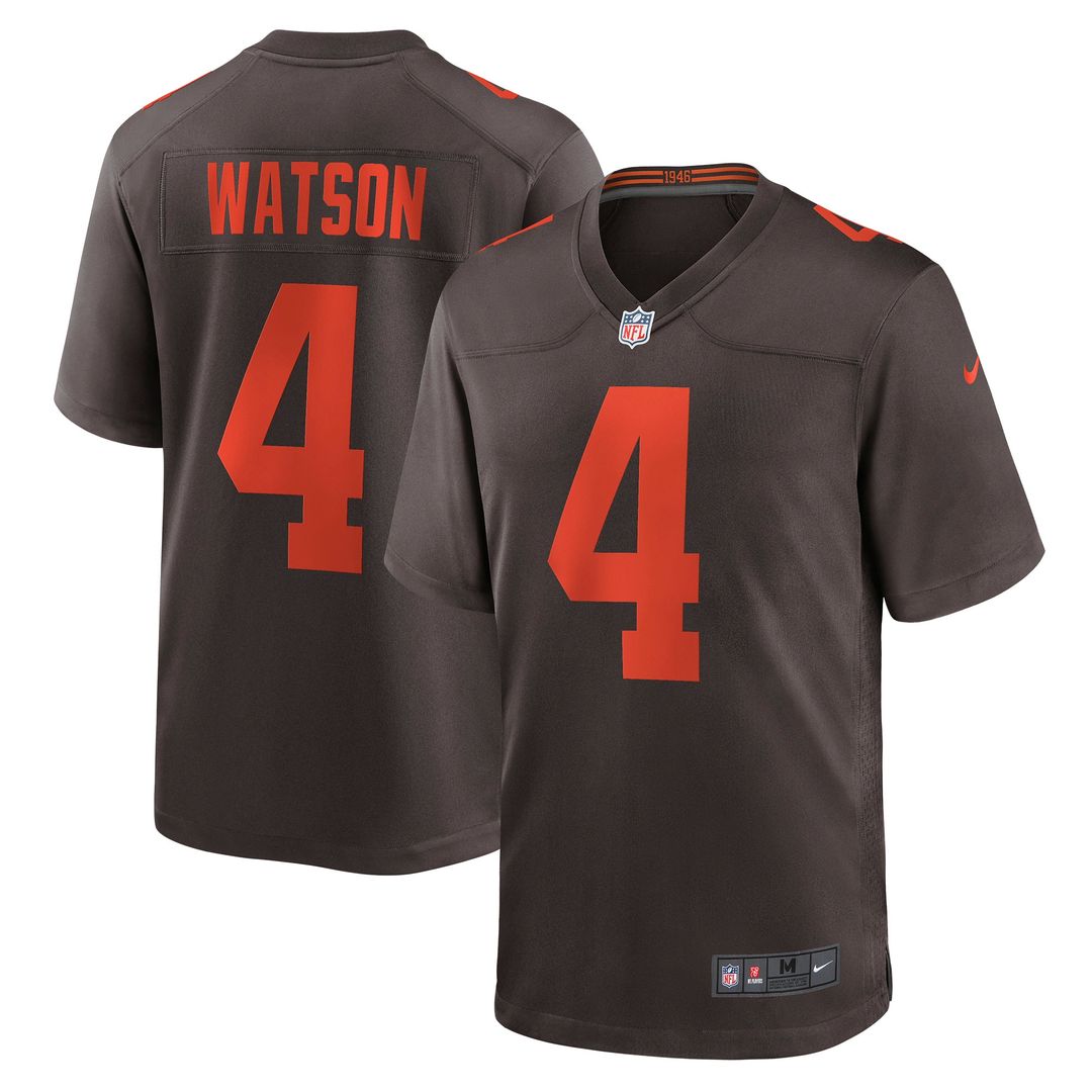 Deshaun Watson Cleveland Browns Nike Alternate Game Jersey - White