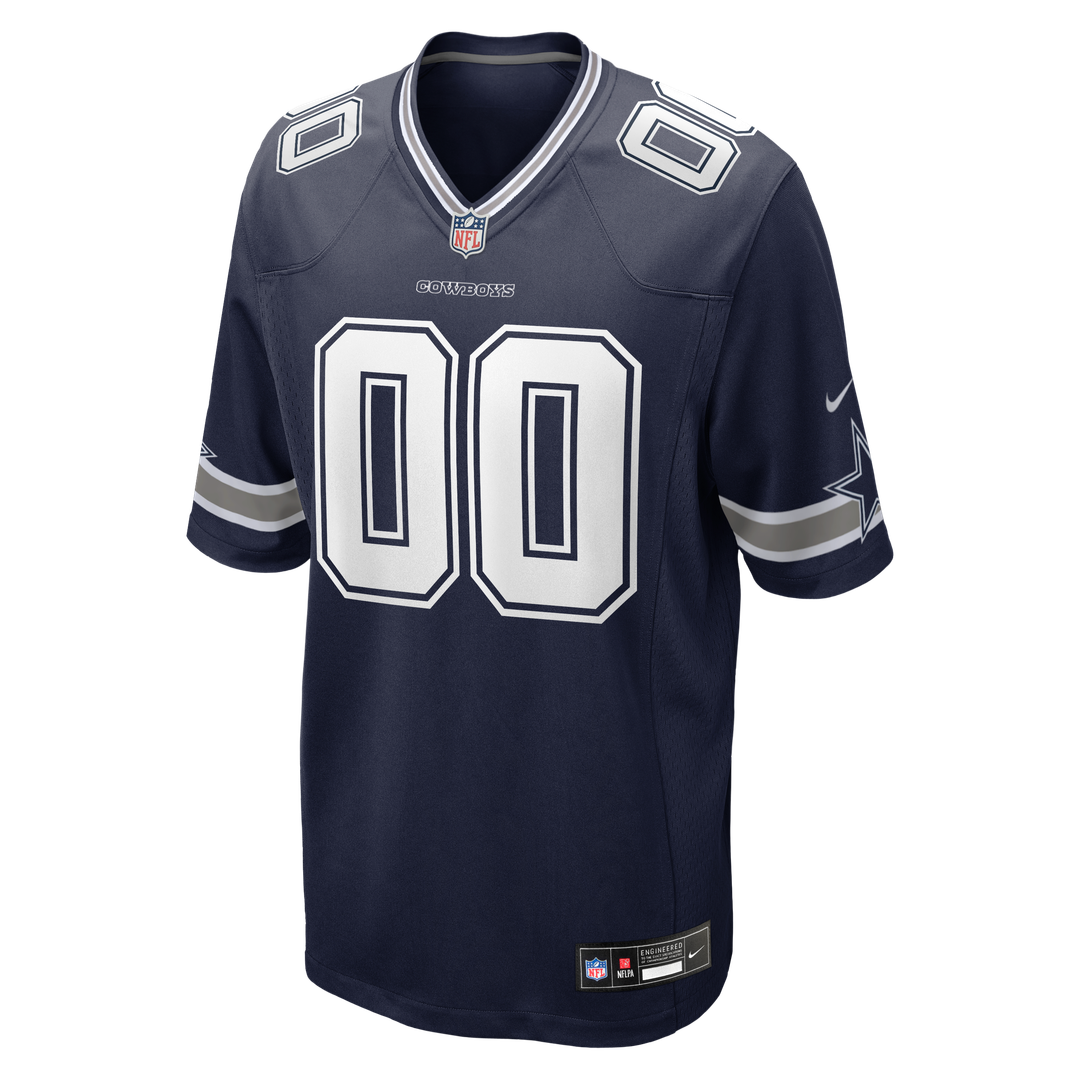 Dallas Cowboys Nike Custom Game Jersey - Navy