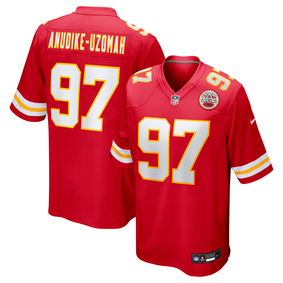 Felix Anudike-Uzomah Kansas City Chiefs Nike  Game Jersey - Red