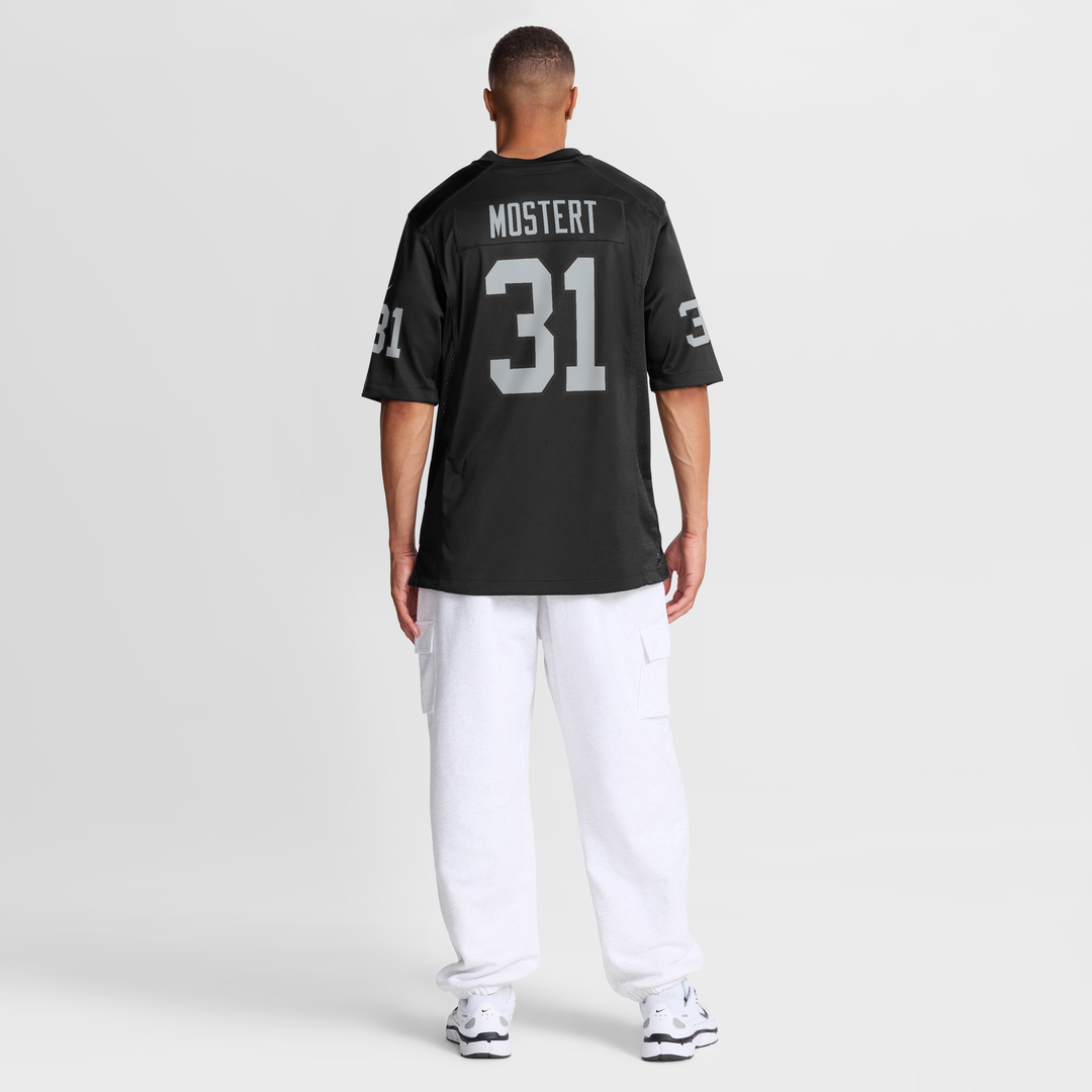 Raheem Mostert Las Vegas Raiders Nike Team Game Jersey -  Black