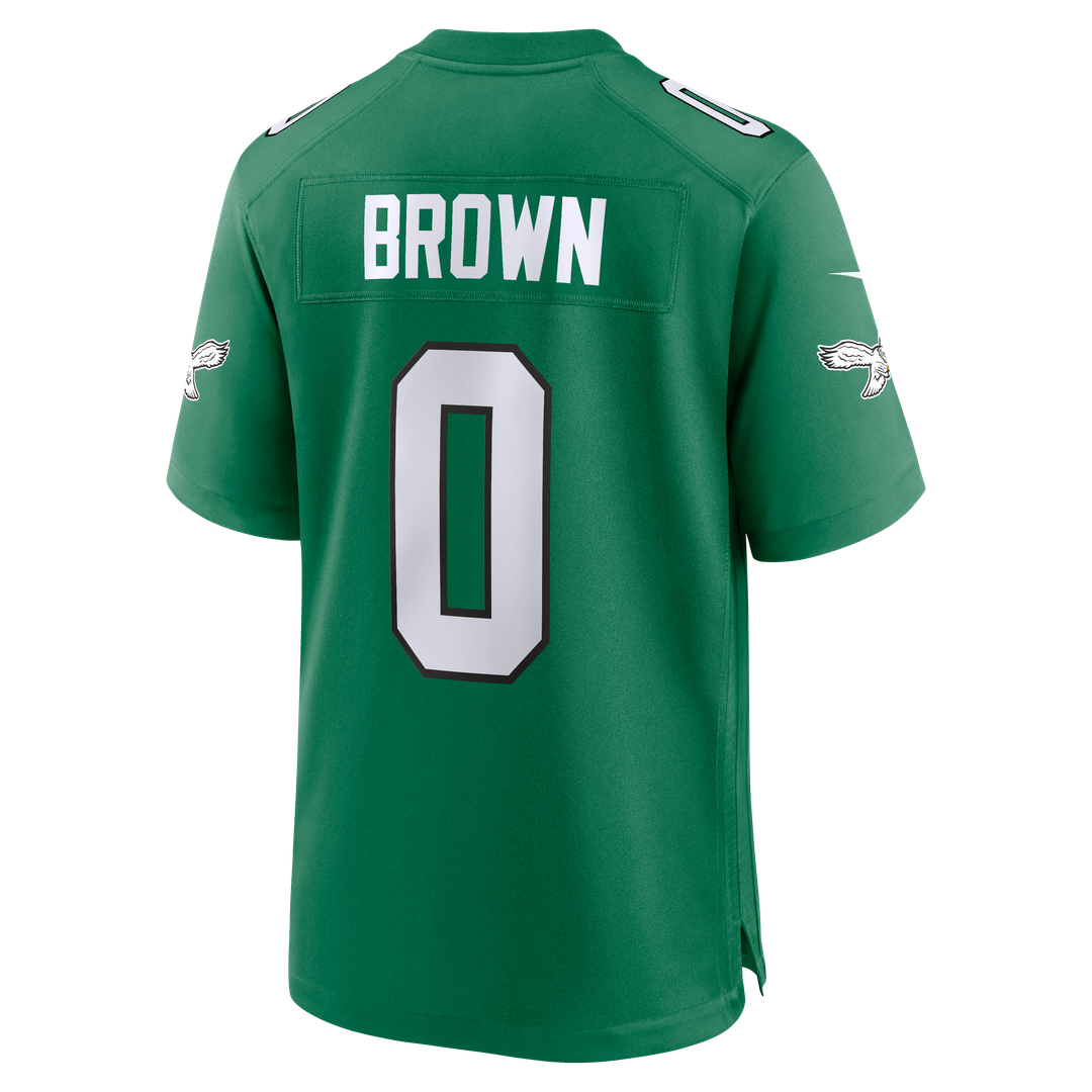 Marquise Brown Philadelphia Eagles Nike Team Game Jersey -  Midnight Green