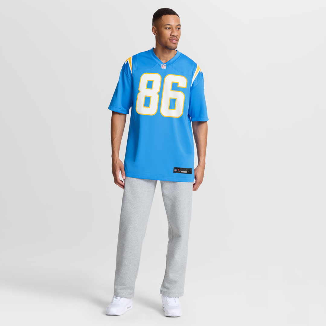 Oronde Gadsden Los Angeles Chargers Nike Alternate Charger Power Game Jersey -  Gold
