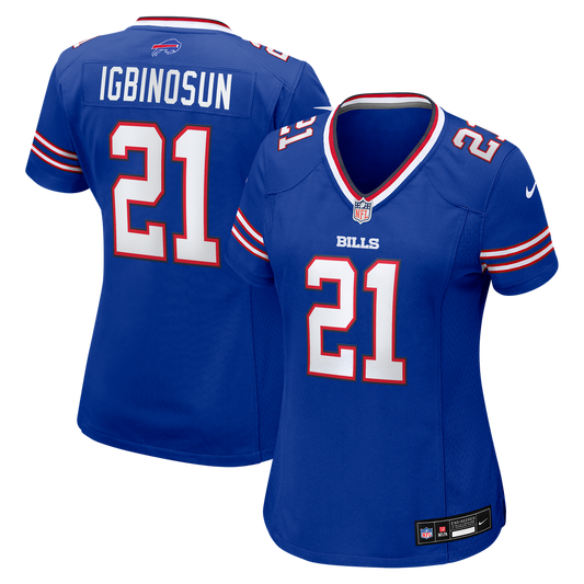 Davison Igbinosun Buffalo Bills Nike Women's Team Game Jersey -  Royal