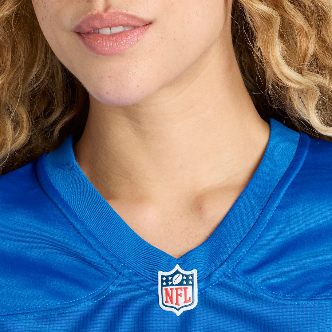 Giovanni Manu Detroit Lions Nike Women's Team Game Jersey -  Blue