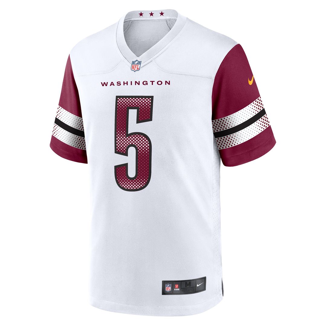 Jayden Daniels Washington Commanders Nike Alternate Game Player Jersey - Black