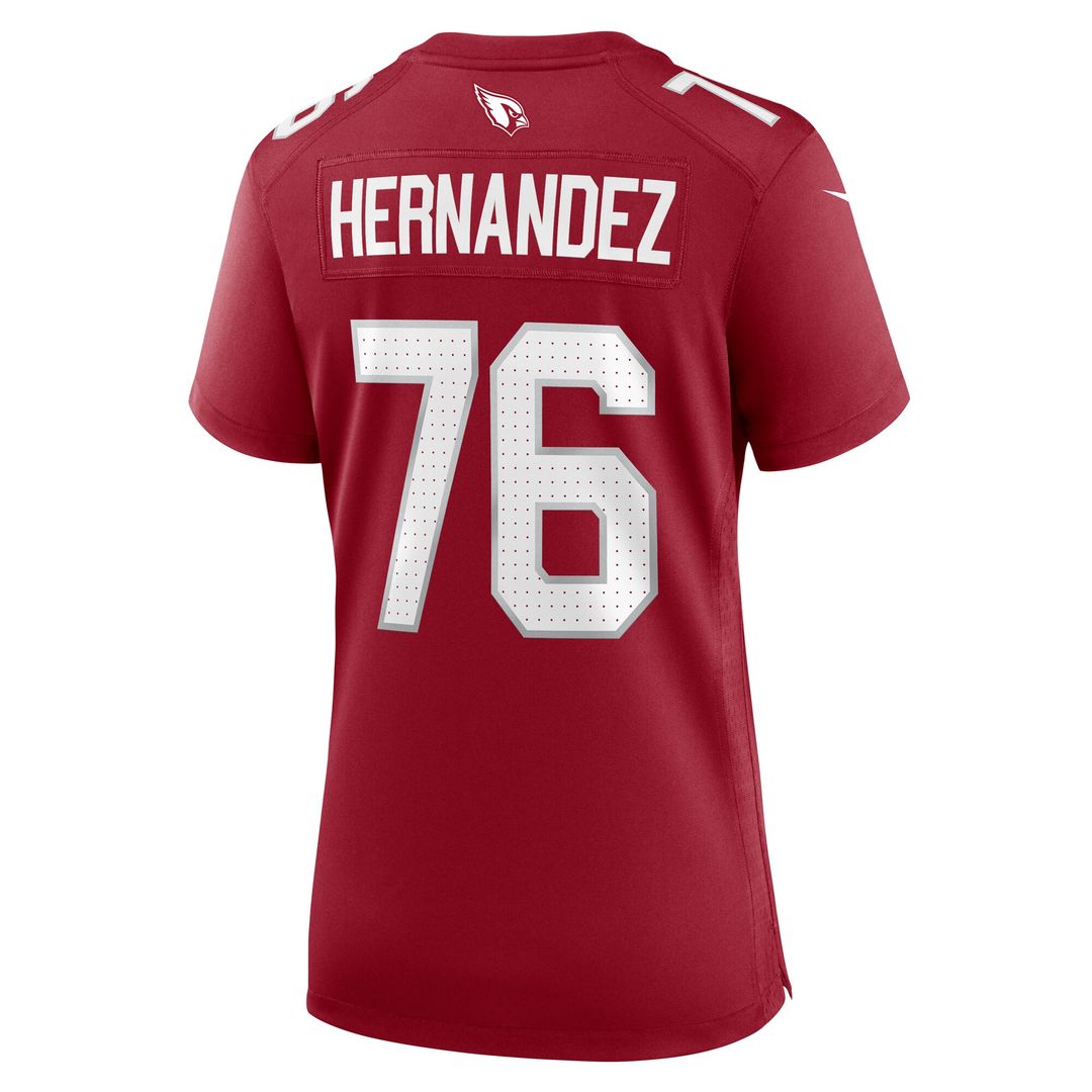 Will Hernandez Arizona Cardinals Nike Women's  Game Jersey -  Cardinal