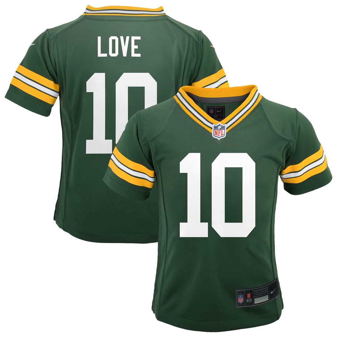 Jordan Love Green Bay Packers Nike Infant Game Jersey - Green