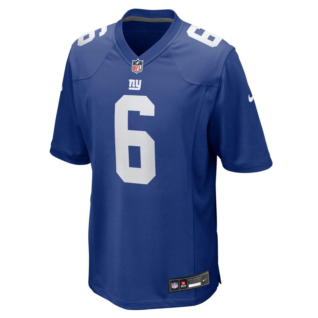 Jaxson Dart New York Giants Nike  Game Jersey - White