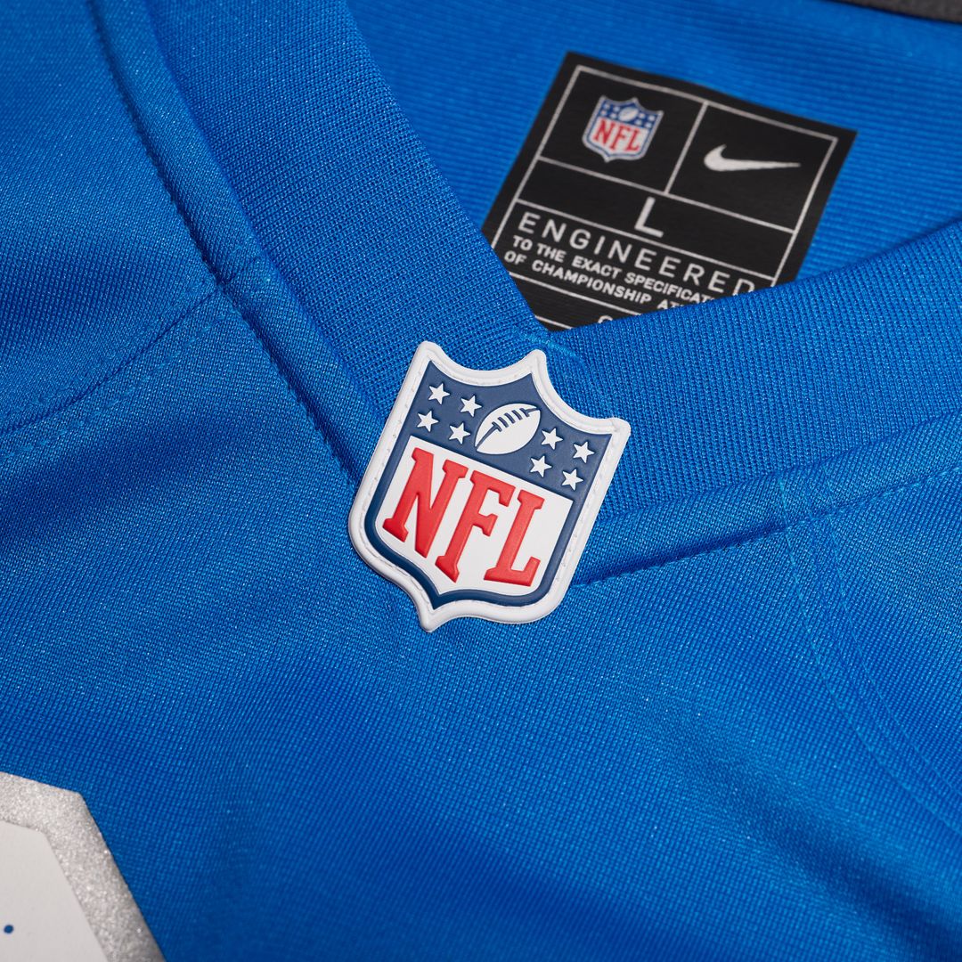 Christian Izien Detroit Lions Nike Team Game Jersey -  Blue