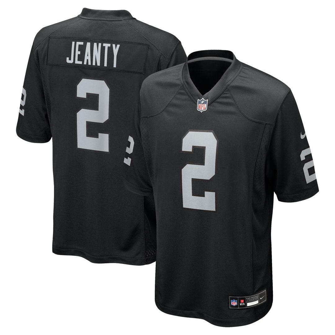 Ashton Jeanty Las Vegas Raiders Nike Game Jersey -  White