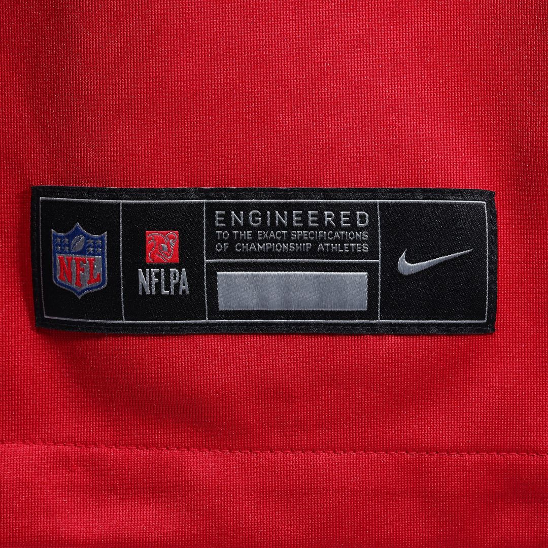 Tampa Bay Buccaneers Nike Alternate Custom Game Jersey - Pewter