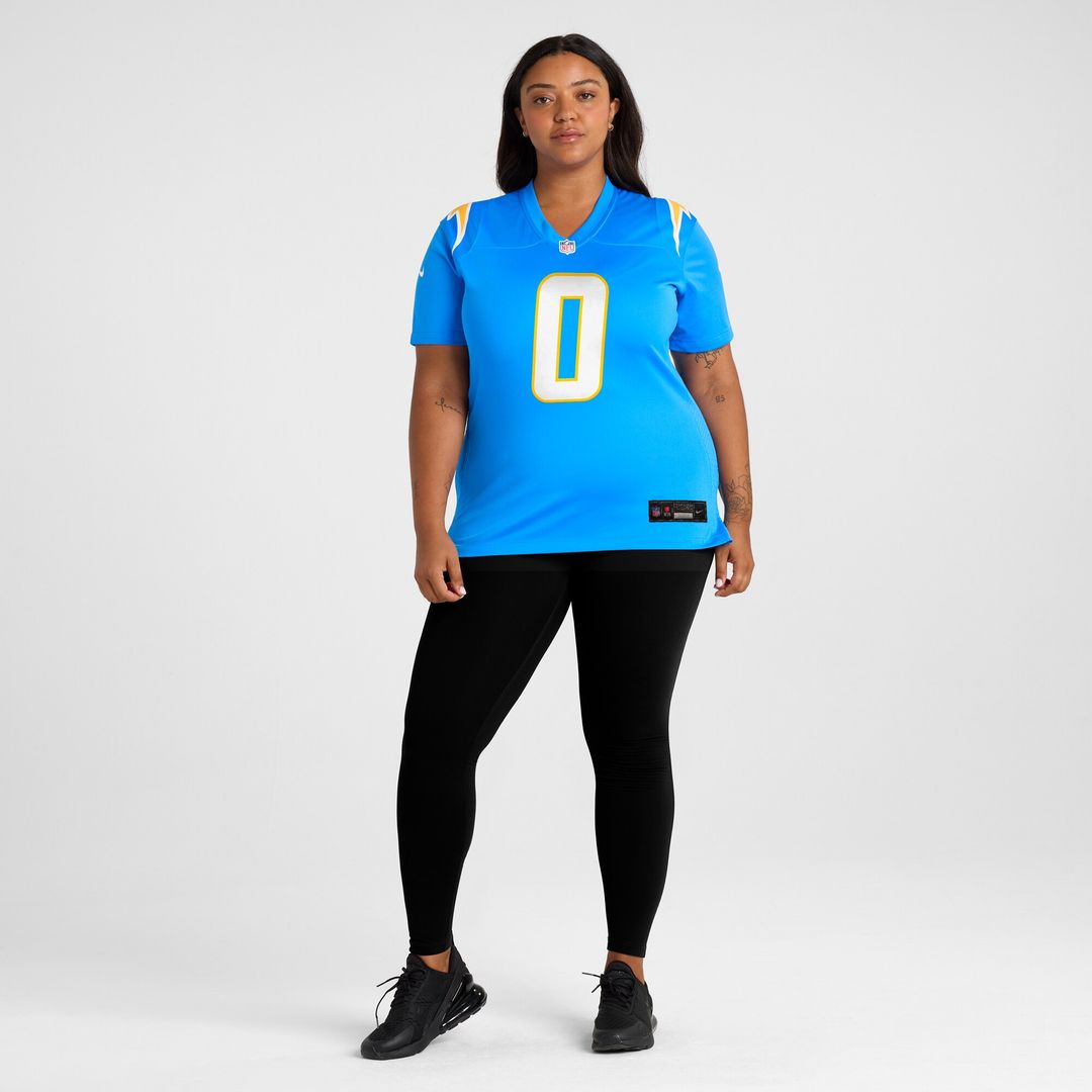 Daiyan Henley Los Angeles Chargers Nike Women's Team Game Jersey - Powder Blue