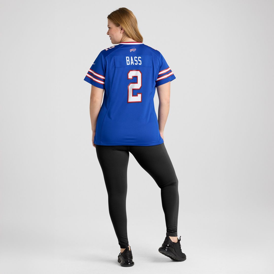 Tyler Bass Buffalo Bills Nike Women's Game Jersey - Royal
