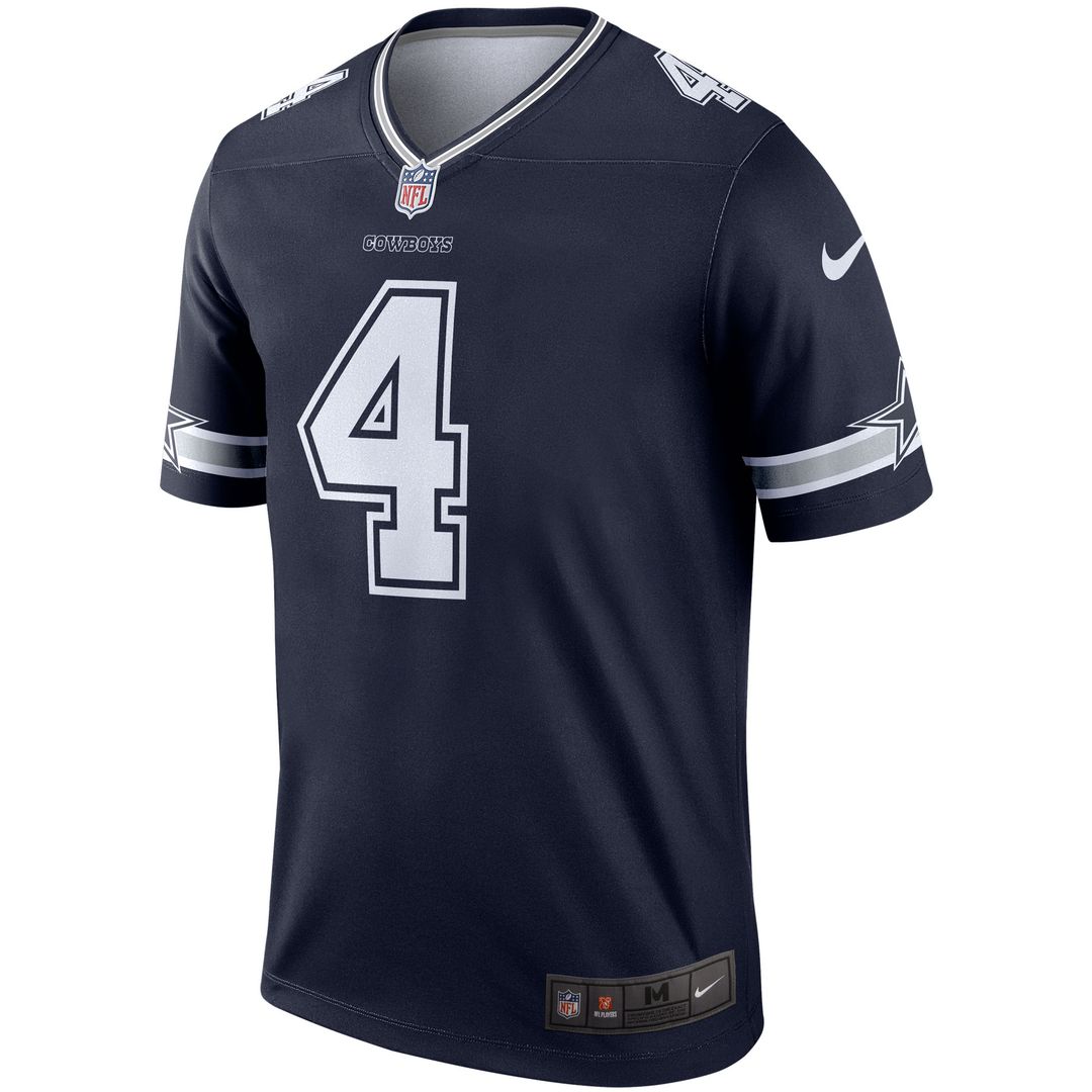 Dak Prescott Dallas Cowboys Nike Legend Player Performance Top - White